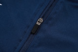 25-26 PSG Royal blue Half Pull Tracksuit #B2585(半拉链)