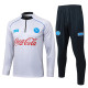 25-26 Napoli Light gray Half Pull Tracksuit #B2593(半拉链)