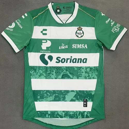 25-26 Santos Laguna Home Fans Soccer Jersey