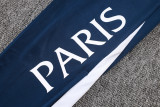 25-26 PSG Jordan Royal blue Kids Half Pull Tracksuit #E25154(童装)(半拉链)