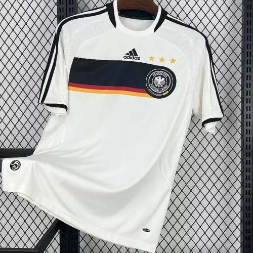 2008 Germany Home Retro Soccer Jersey