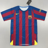 2005-2006 BAR Home UCL Retro Soccer Jersey (带决赛字)