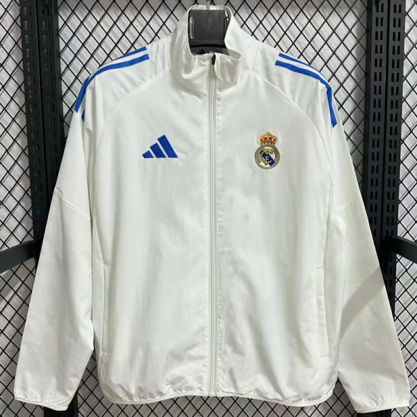 25-26 RMA White Windbreaker