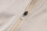25-26 Ajax Beige Half Pull Tracksuit #B2595(半拉链)
