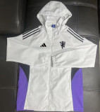 25-26 Man Utd White Windbreaker