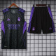 25-26 RMA Black Tank top and shorts suit
