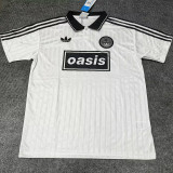 2025 Ad Oasis Joint Edition #25 White Polo Short Sleeve (黑边)