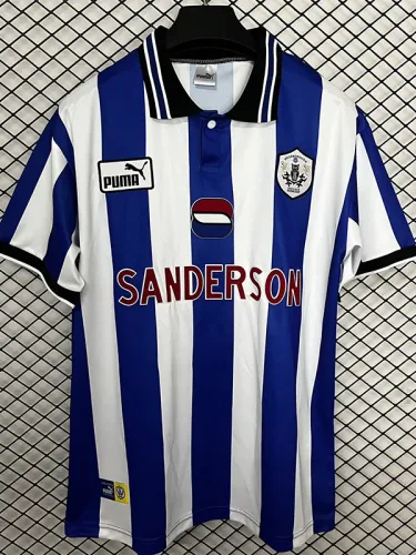 1998 Sheffield Wednesday Home Retro Soccer Jersey