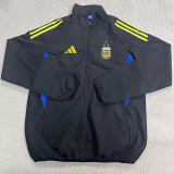 25-26 Argentina Black Windbreaker #三星