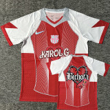 25-26 BAR Red White Concept Edition Training shirts (KA前后图)