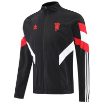 25-26 Man Utd Black Windbreaker