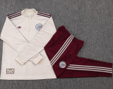 25-26 Ajax Beige Kids Half Pull Tracksuit #E25162(童装)(半拉链)