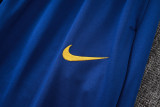 25-26 BAR Fancy blue Half Pull Tracksuit #B25106(半拉链)
