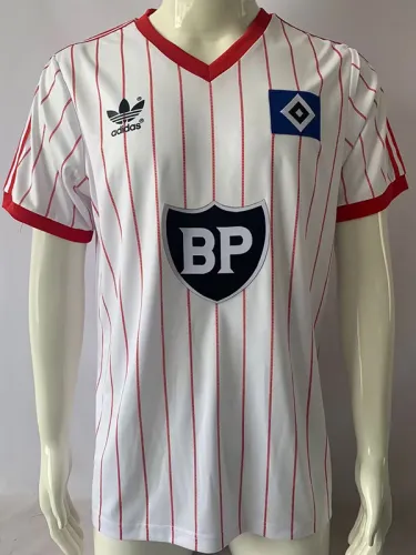 1983-1984 Hamburg SV Home Retro Soccer Jersey