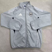 25-26 ARS Gray Windbreaker (白边)