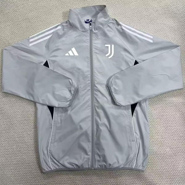 25-26 JUV Gray Windbreaker (白边)