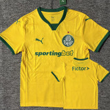 25-26 Palmeiras Yellow Third Fans Soccer Jersey