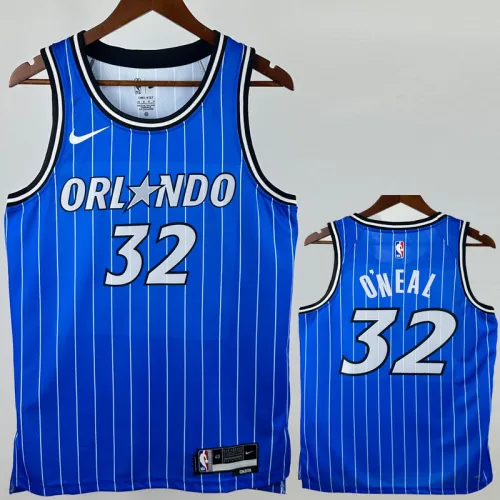 25-26 Magic O'NEAL #32 Blue Top Quality Hot Pressing NBA Jersey