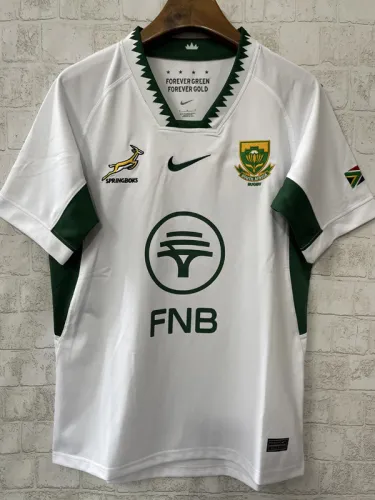 2025 South Africa White Rugby Jersey