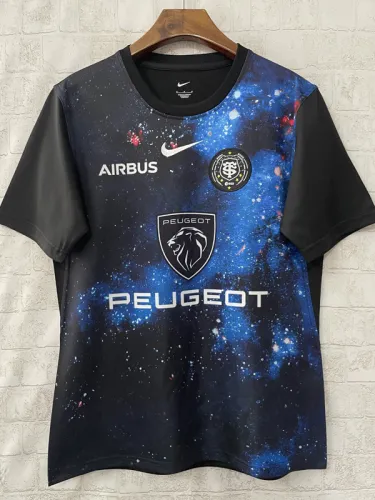 2025 Toulouse FC Home Black Rugby Jersey