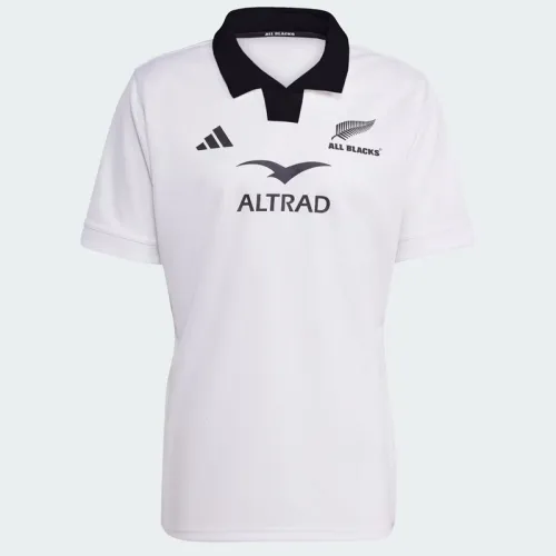 2025 New Zealand White Home Polo Rugby Jersey