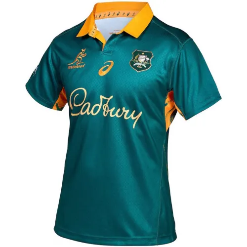 2025 Australia Green Polo Rugby Jersey
