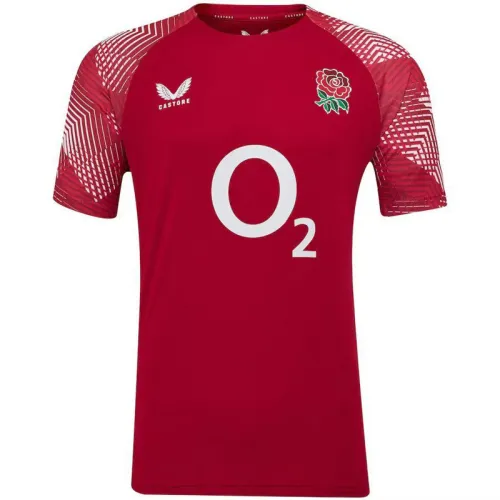 2025 England Red Rugby Jersey