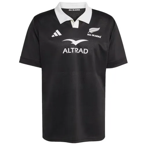 2025 New Zealand Black Away Polo Rugby Jersey