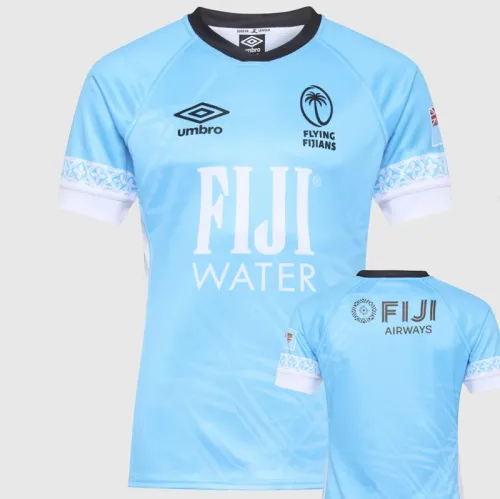 2025 FIJI Away White Rugby Jersey
