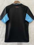 2025 England Blue Black Rugby Jersey (圆领)