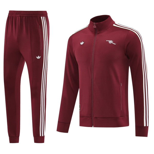 25-26 ARS Jujube red Jacket Tracksuit #08