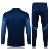 25-26 Al-Nassr Royal blue Half Pull Tracksuit #B25110(半拉链)