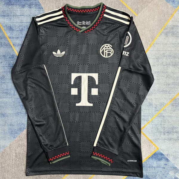 25-26 Bayern Third Long Sleeve Soccer Jersey (长袖)