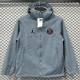 25-26 PSG Jordan Light blue Outdoor Jackets #L6607软料