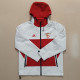 25-26 Sevilla White Red Windbreaker