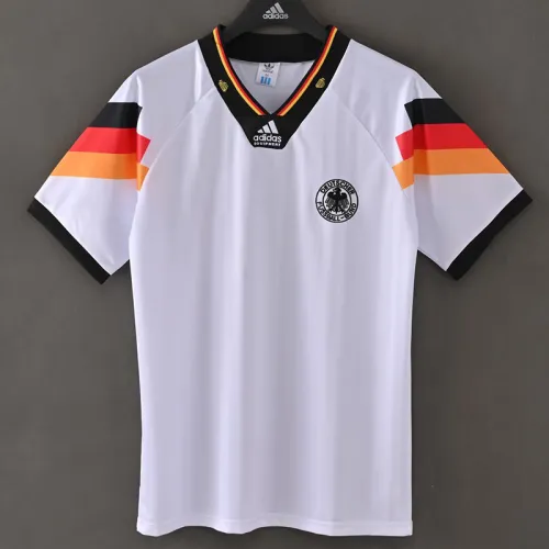 1962 Germany Home Retro Soccer Jersey