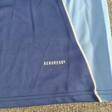 25-26 Hamburg SV Royal blue Half Pull Tracksuit (Pants Have Pocket)(半拉链)