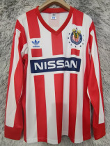 1990-1991 Chivas Guadalajara Home Long Sleeve Retro Soccer Jersey (长袖)