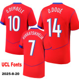 25-26 PSG Third Long Sleeve Soccer Jersey (长袖)