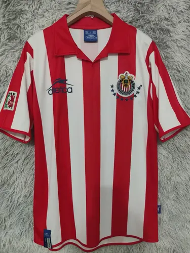 2003-2004 Chivas Guadalajara Home Retro Soccer Jersey