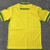 25-26 Nantes Home Fans Soccer Jersey
