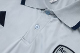 25-26 ARS Light gray Short shirts and Long trousers Suit #C2570