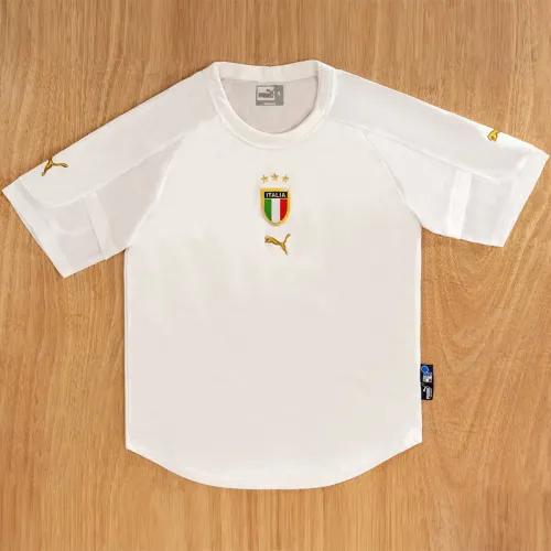 2004 Italy Away Retro Soccer Jersey