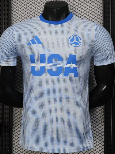 2026 USA World Cup Culture Promotion Blue Player Version Training shirts