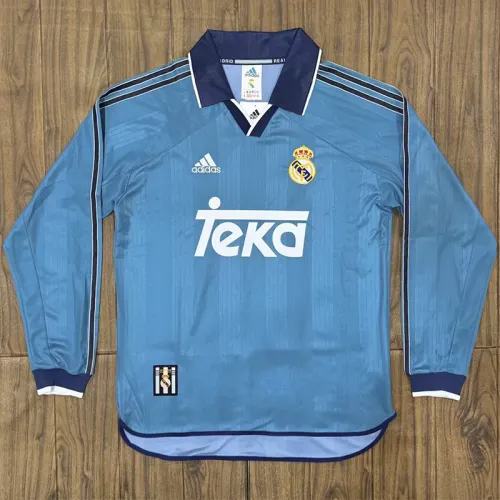 1999-2000 RMA Third Long Sleeve Retro Soccer Jersey