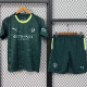 25-26 Man City Fourth Kids Soccer Jersey