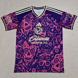 25-26 Club America Purple Halloween Fans Soccer Jersey
