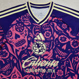 25-26 Club America Purple Halloween Fans Soccer Jersey