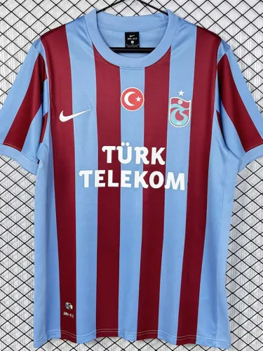 2010-2011 Trabzonspor Home Retro Soccer Jersey
