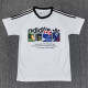 2025 AD White Casual T-Shirt (三叶AD)
